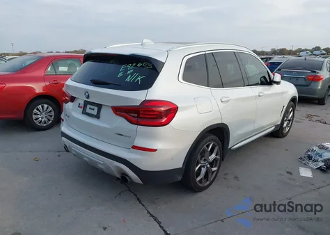 2021 BMW X3 Sdrive30I z USA, uszkodzony, nr VIN 5UXTY3C02M9E92603
